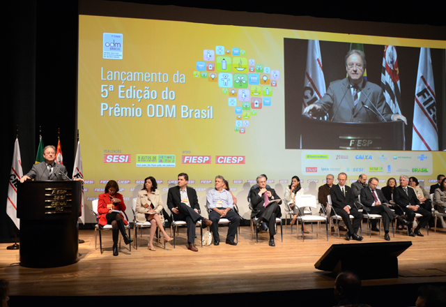Loures fez a abertura oficial do lançamento e Seminário da 5ª Edição do Prêmio ODM Brasil. Foto: Helcio Nagamine/Fiesp