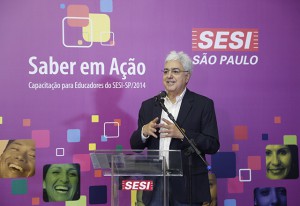 Vicioni: ?Estamos conseguindo realizar coisas que no passado imaginávamos impossíveis?. Foto: Tâmna Waqued/Fiesp Vicioni: ?Estamos conseguindo realizar coisas que no passado imaginávamos impossíveis?. Foto: Tâmna Waqued/Fiesp