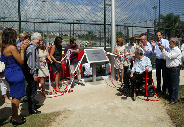 A cerimônia que destacou os patronos do CAT em Jacareí: homenagem. Foto: Ayrton Vignola/Fiesp A cerimônia que destacou os patronos do CAT em Jacareí: homenagem. Foto: Ayrton Vignola/Fiesp