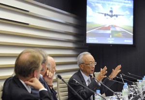 Yokota: “Santos Dumont foi um gênio e antes dele já tinha gente inventando coisas na área”. Foto: Helcio Nagamine/Fiesp Yokota: “Santos Dumont foi um gênio e antes dele já tinha gente inventando coisas na área”. Foto: Helcio Nagamine/Fiesp