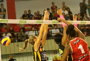 Fabiana foi um dos destaques da partida, com 15 pontos. Foto: Fiesp Imagem relacionada a matéria - Id: 1553208386