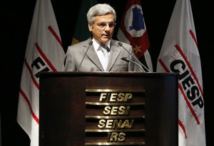 Eduardo San Martin: número de inscrições é indicador que empresários estão dispostos a produzir consumindo menos água. Foto: Ayrton Vignola/Fiesp Imagem relacionada a matéria - Id: 1553098228
