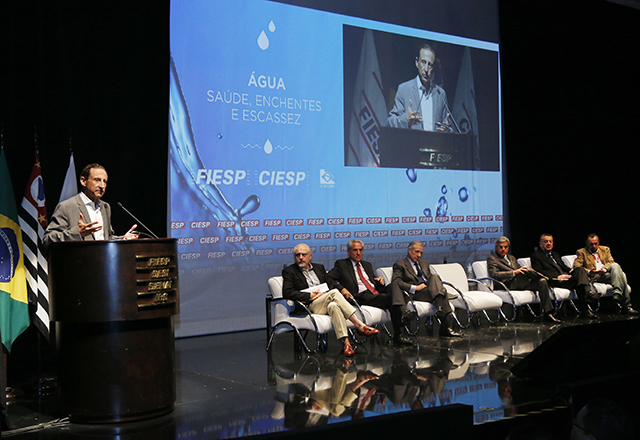 Paulo Skaf destacou a importância das parcerias. Foto: Ayrton Vignola/Fiesp Imagem relacionada a matéria - Id: 1550517812