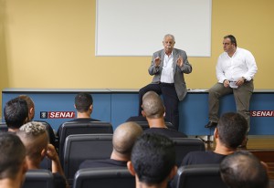 Sylvio de Barros Filho: “Se a experiência der certo, ela pode ser repetida, solucionando um problema de carência de mão de obra e mostrando para a sociedade que é possível fazer reintegração de pessoas que tiveram problema na vida”. Foto: Tâmna Waqued/Fiesp Imagem relacionada a matéria - Id: 1600425436