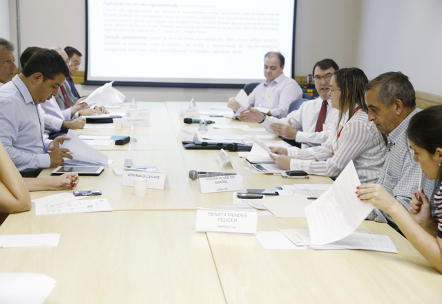 Reunião do Grupo de Trabalho Segurança em Edificações do Deconcic/Fiesp. Foto: Tâmna Waqued/FIESP Imagem relacionada a matéria - Id: 1563844974