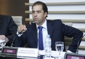 Auricchio: solicitações do setor feitas em dez anos de Construbusiness. Foto: Tâmna Waqued/Fiesp Auricchio: solicitações do setor feitas em dez anos de Construbusiness. Foto: Tâmna Waqued/Fiesp