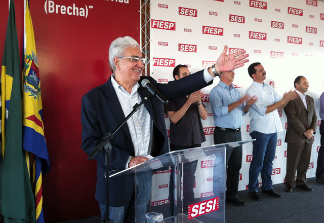 Vicioni: “A prática esportiva tem um valor imenso para inspirar futuras gerações”. Foto: Ayrton Vignola/Fiesp Vicioni: “A prática esportiva tem um valor imenso para inspirar futuras gerações”. Foto: Ayrton Vignola/Fiesp