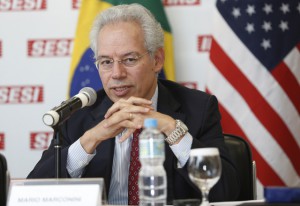Marconini: bons contatos com Atlanta. Foto: Everton Amaro/Fiesp Marconini: bons contatos com Atlanta. Foto: Everton Amaro/Fiesp