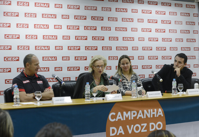 Campanha da Voz. Foto: Helcio Nagamine/FIESP Imagem relacionada a matéria - Id: 1553261064