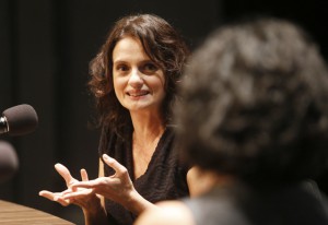 Denise: “cinema é uma arte que cabe muito às mulheres”. Foto: Everton Amaro/Fiesp Denise: “cinema é uma arte que cabe muito às mulheres”. Foto: Everton Amaro/Fiesp