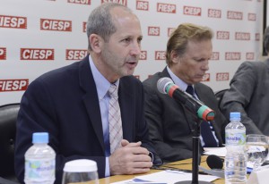 Ken Ash, diretor para comércio exterior e agricultura da OCDE. Foto: Tâmna Waqued/Fiesp Imagem relacionada a matéria - Id: 1550834627