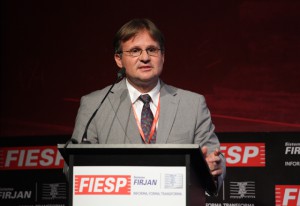 Emyr Diniz Costa Junior, da Odebrecht: tema de perda tem que ser visto como algo relacionado com a sustentabilidade. Foto: Alberto Rocha/Fiesp Imagem relacionada a matéria - Id: 1582474077