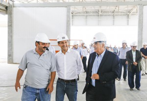 Skaf acompanha as obras em Sorocaba: entrega prevista para outubro de 2014. Foto: Everton Amaro/Fiesp Skaf acompanha as obras em Sorocaba: entrega prevista para outubro de 2014. Foto: Everton Amaro/Fiesp