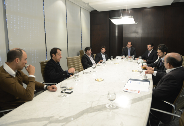 A reunião com os vencedores do Acelera e os investidores na Fiesp: boas possibilidades. Foto: Helcio Nagamine/Fiesp A reunião com os vencedores do Acelera e os investidores na Fiesp: boas possibilidades. Foto: Helcio Nagamine/Fiesp