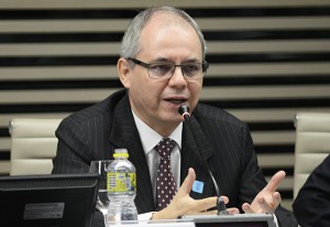 Nelson Nery Júnior reforçou que segundo o artigo 18 da Lei de Arbitragem, árbitro é juiz de fato e de direito. Foto: Helcio Nagamine/Fiesp Imagem relacionada a matéria - Id: 1576447259