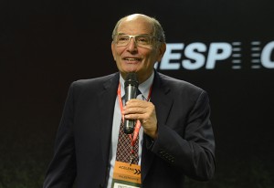 Ernesto Haberkorn, da Totvs, recomenda ter experiência profissional em grandes empresas antes de partir para a criação de um negócio próprio. Foto: Tâmna Waqued/Fiesp Imagem relacionada a matéria - Id: 1550775459