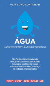 Folheto Água Imagem relacionada a matéria - Id: 1576447220