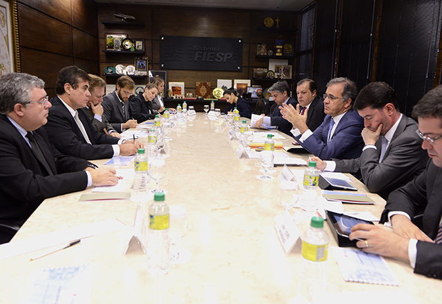 A reunião na Fiesp com os portugueses: oportunidades para os dois países. Foto: Helcio Nagamine/Fiesp A reunião na Fiesp com os portugueses: oportunidades para os dois países. Foto: Helcio Nagamine/Fiesp