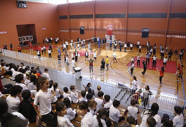 Atividades em Sorocaba movimentaram 345 crianças e jovens. Foto: Tâmna Waqued/Fiesp Imagem relacionada a matéria - Id: 1553465445