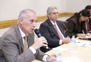 Newton José Soares Cavalieri, do Sinicesp. Foto: Tâmna Waqued/FIESP Imagem relacionada a matéria - Id: 1556015875