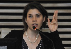 Fabiana D'Atri: "Brasil é hoje o maior fornecedor de alimentos para a China". Foto: Everton Amaro/FIESP Imagem relacionada a matéria - Id: 1550782739