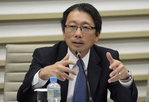 Helcio Honda: “Hoje, o esporte é uma necessidade, um conceito de saúde. Importante levar essa adequação ao governo, com essa necessidade de modernizar a tributação”. Foto: Helcio Nagamine/Fiesp Imagem relacionada a matéria - Id: 1590630969