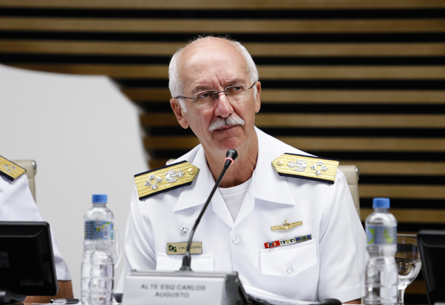 Chefe Do Estado Maior Da Armada Almirante De Esquadra Carlos Augusto De Sousa Foto T Mna