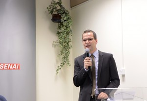 Sebastian Saule, representante da agência Berlin Partner for Business and Technology: Berlim conta com ao menos 1.500 companhias envolvidas em atividades de fotônica. Foto: Helcio Nagamine/Fiesp Imagem relacionada a matéria - Id: 1550414719
