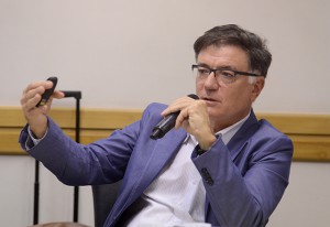 Sérgio Leusin: grandes construtoras brasileiras já começam a implantar a tecnologia BIM. Foto: Helcio Nagamine/Fiesp Imagem relacionada a matéria - Id: 1550377725