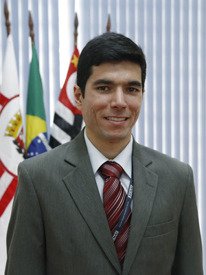 Lucas Albuquerque, do Núcleo Tecnológico de Energia do Senai de Pirituba. Foto: Tâmna Waqued/Fiesp Imagem relacionada a matéria - Id: 1620694011