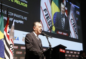 Milton Bogus: “Precisamos investir constantemente na inovação e na gestão visando o crescimento da micro para a pequena, da pequena para a média e desta para a grande”. Foto: Tâmna Waqued/Fiesp Imagem relacionada a matéria - Id: 1552977596