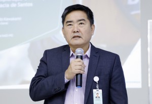 Oswaldo Kawakami, gerente geral da UO/BS Petrobras: é fundamental que interessados em fornecer para a Petrobras atendam a requisitos técnicos envolvendo segurança, meio ambiente e saúde. Foto: Tâmna Waqued/Fiesp Imagem relacionada a matéria - Id: 1553119861