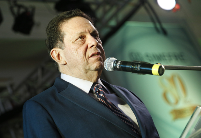 Ometto em breve pronunciamento no evento. Foto: Tâmna Waqued/Fiesp Imagem relacionada a matéria - Id: 1606602853