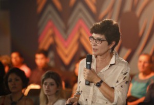 Nina Braga, diretora do Instituto-E: moda só faz sentido se ética e estética andarem juntos. Foto: Everton Amaro/Fiesp Imagem relacionada a matéria - Id: 1553421555