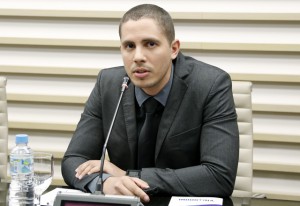 Cristiano da Silva, da CNI. “Dos R$ 3 bilhões disponíveis ainda há R$ 1 bilhão disponíveis para contratação até o mês de maio”. Foto: Tâmna Waqued/Fiesp Imagem relacionada a matéria - Id: 1553392666
