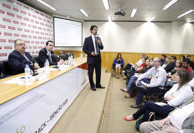 Rafael Arruda de Castro: versão online do Drawback Isenção traz ainda mais segurança às operações, tanto para governos órgão públicos, quanto para os usuários do mercado. Foto: Tâmna Waqued/Fiesp Imagem relacionada a matéria - Id: 1555923591