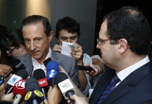 Skaf em reuniao com o Ministro do Planejamento, Nelson Barbosa. Foto: Ayrton Vignola/Fiesp Imagem relacionada a matéria - Id: 1624192738